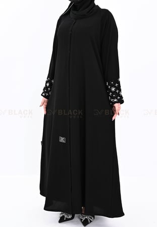عباية كتف مطرز