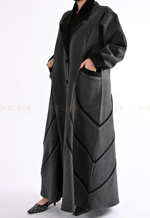 عباية شتوي جيوب للدوام