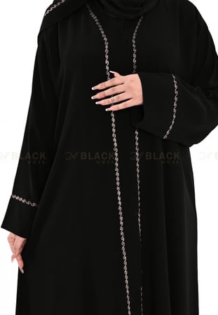 عباية كتف مطرز