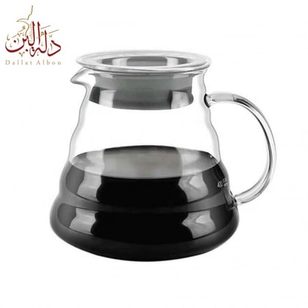 ابريق تقطير قهوة زجاجي 600 مل