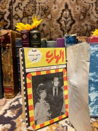 غلاف الهارب لروي هوجنز - شراء الكتاب من متجر انتيكا