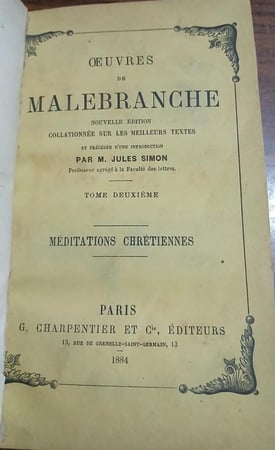 oeuvres de malebranciie tome deuxieme (P4)