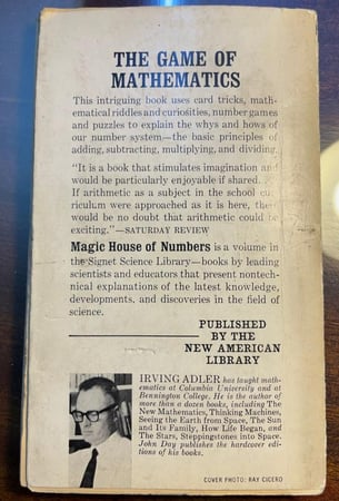 Magic house of numbers - by: Irving Adler (Q6)