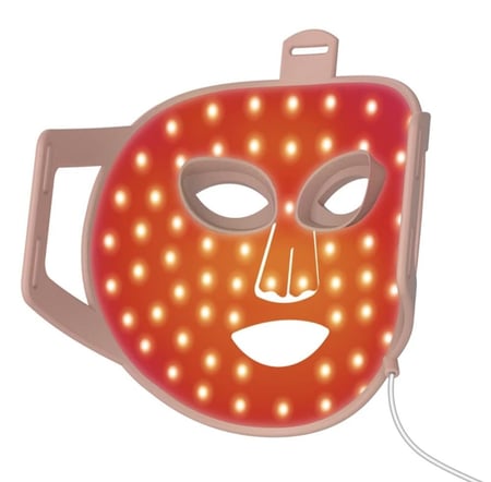 للحجز قناع الوجه بتقنية الاضواء