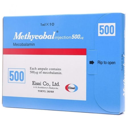 ميثيكوبال 500 ميكروجرام 10 امبول
