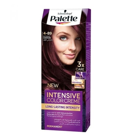 باليت صبغة شعر كريم اللون باذنجاني مكثف 4-89