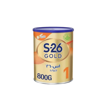 إس-26 حليب اطفال جولد المرحلة (1) 800 جم
