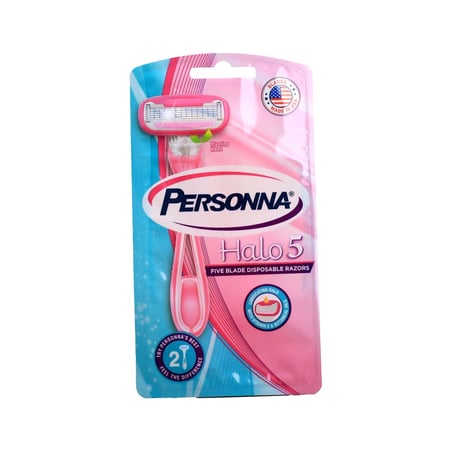 بيرسونا هالو 5 ماكينة حلاقة نسائي 2 حبات