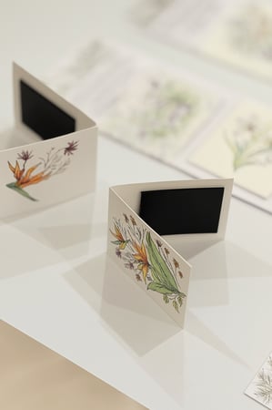 فواصل مغناطيسية بتصميم أزهار -صغير-