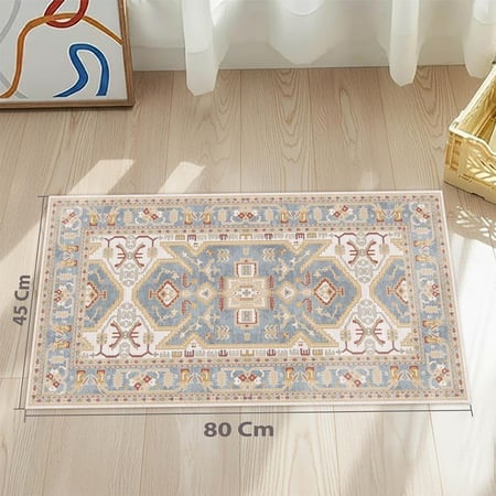 سجادة لون بيج بوهيمية بألوان الباستيل (Pastel Vintage)