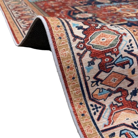 سجادة تراثية بألوان جريئة | نمط هريس سيرابي | مقاس 200X150 سم