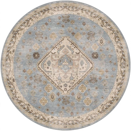 سجاد نيو كلاسيك دائري مقاس 140سم