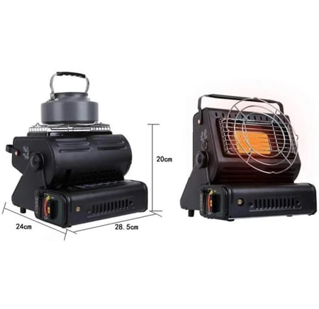 دفايه و سخان البر  تعمل بالغاز  2 في 1