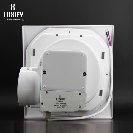 مروحة ديكور 20 * 20 مع إنارة ليد أبيض 12 وات LUXIFY