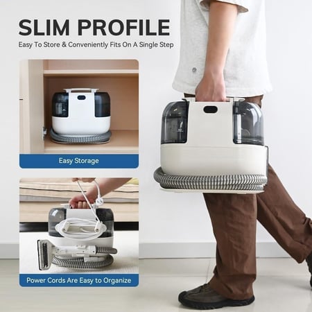 مكنسة تنظيف السجاد