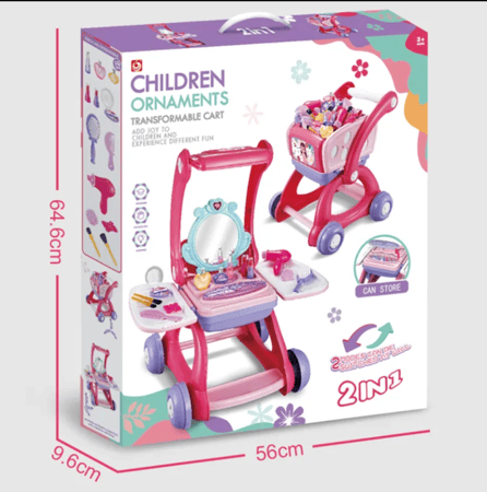 لعبة عربة المكياج