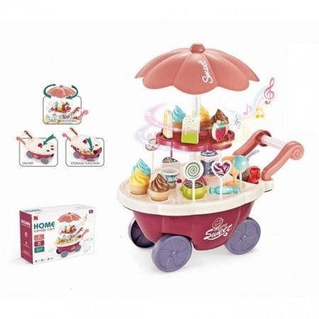 لعبة عربة الأيس كريم Home candy cart