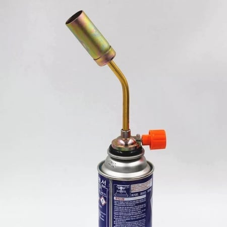 مشغل الدافور يعمل بعلبة غاز