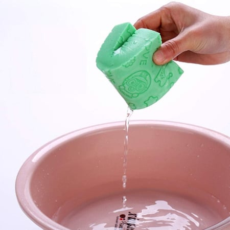 اسفنجة استحمام Pororo لإزالة الجلد الميت