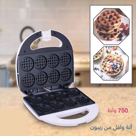 صانعة ميني وافل كهربائية ريبون , 750 واط RE-5-070