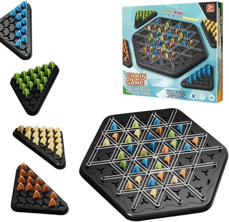 لعبة تريجل مثلثات الشطرنج