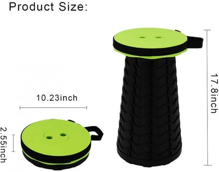 كرسي محمول قابل للطي - عشوائي اللون