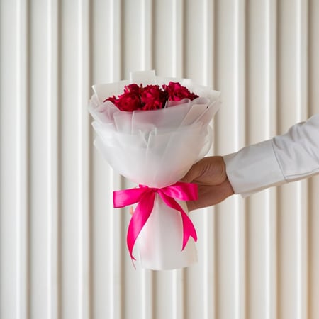 باقة Pink cotton - ميني