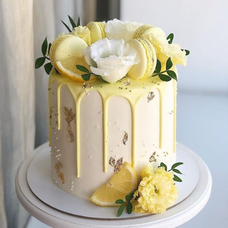 كيكة الليمون