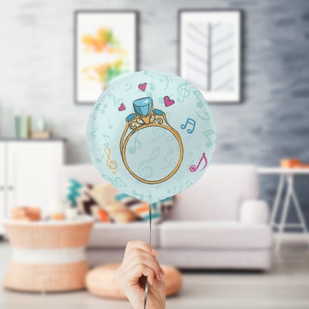 بالون هيليوم " خاتم  "