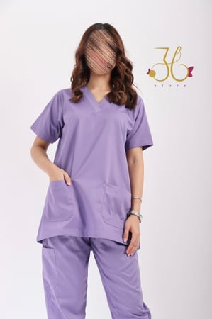 سكراب طبي بنفسجي