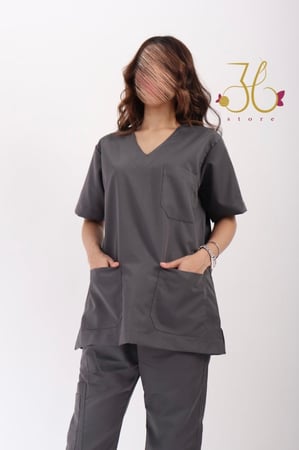 سكراب طبي رمادي