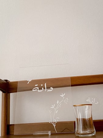 تعليقه كاسات شفاف