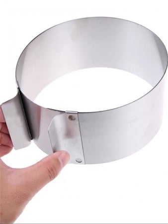 قالب رينق رول / قالب تشيز كيك متحرك بدون قاعده ( قطعه واحده )