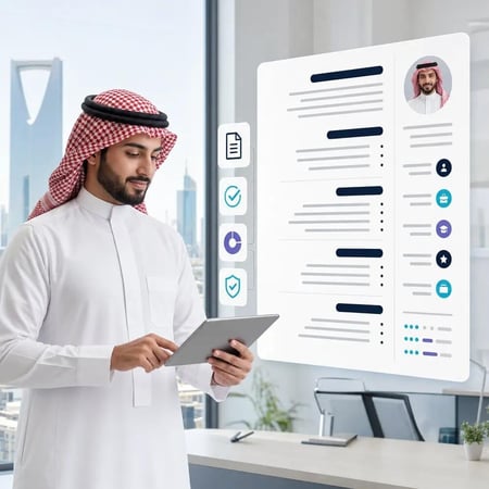 إعداد سيرة ذاتية ATS باللغة العربية