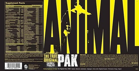 انيمال باك حبوب الحجم الكبير  UNIVERSAL ANIMAL PAK 44 PACKS