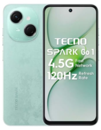 تكنو سبارك جو 1 ذاكرة داخلية 128 جيجابايت وذاكرة رام 4+4 جيجابايت يدعم تقنية 4G