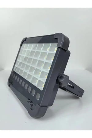 كشاف LED بالطاقة الشمسية قابل لإعادة الشحن (الوان متعددة) كبير