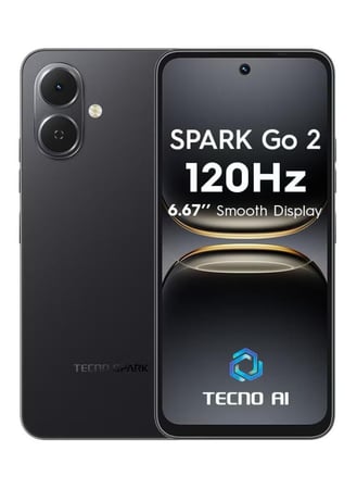 تكنو سبارك جو 2 ذاكرة داخلية 128 جيجابايت وذاكرة رام 4 جيجابايت يدعم تقنية 4G