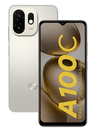 ايتل A100c ذاكرة داخلية 64 جيجابايت وذاكرة رام 3+5 جيجابايت يدعم تقنية 4G