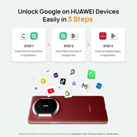 هواوي Mate X7 ذاكرة داخلية 512 جيجابايت وذاكرة رام 16 جيجابايت يدعم تقنية 4G - مع ساعة وسماعة