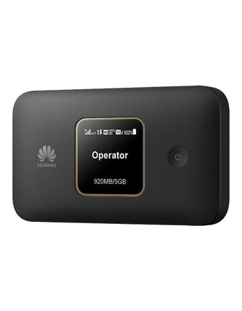 هواوي راوتر E5785 لاسلكي يدعم تقنية 4G والواي فاي بسرعة 300 ميجابت في الثانية أسود