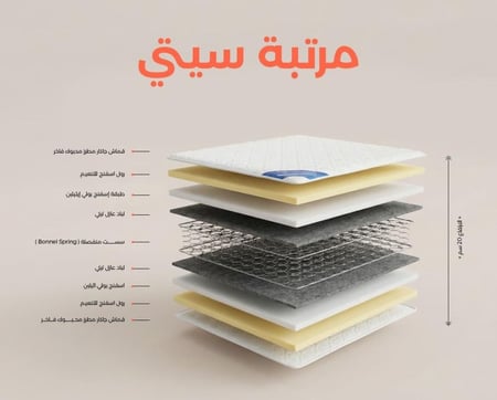 مراتب سرير 90 190 - طراحة سرير 90 190 - مرتبة سرير نفر - مراتب سرير