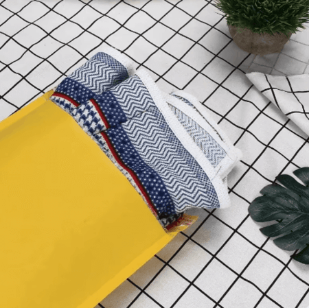 ظرف أصفر للشحن للطرود والطلبات بفقاعات حماية داخلية-35*45 سم /العدد 10