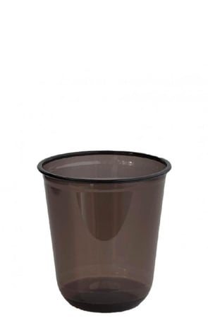 كاسات بلاستيك اسود