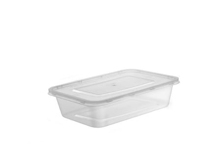 علب بلاستيك شفاف