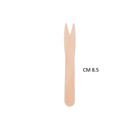 شوك خشبية للحلي والفواكه -85مم/220 شوكة