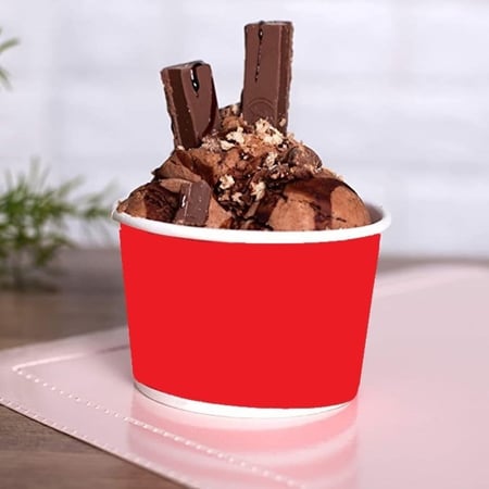 اكواب ورقيه للايسكريم