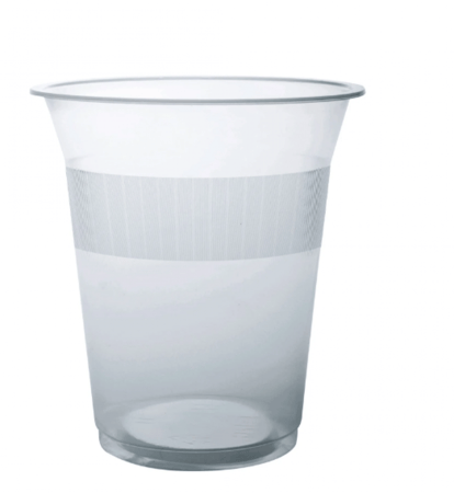 كأس بلاستيك شفاف 12 أنز / العدد 50 كاس