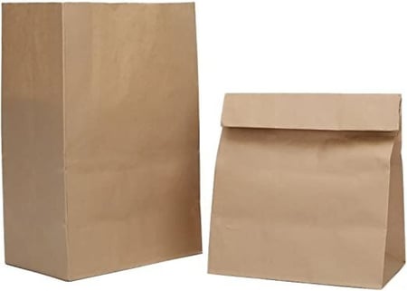 اكياس ورقية بني للمعجنات