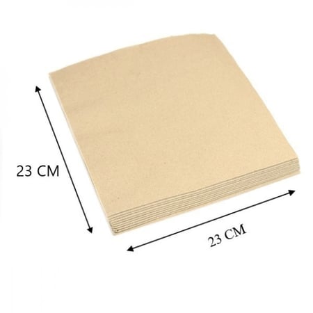 مناديل سفرة ورقية بني
